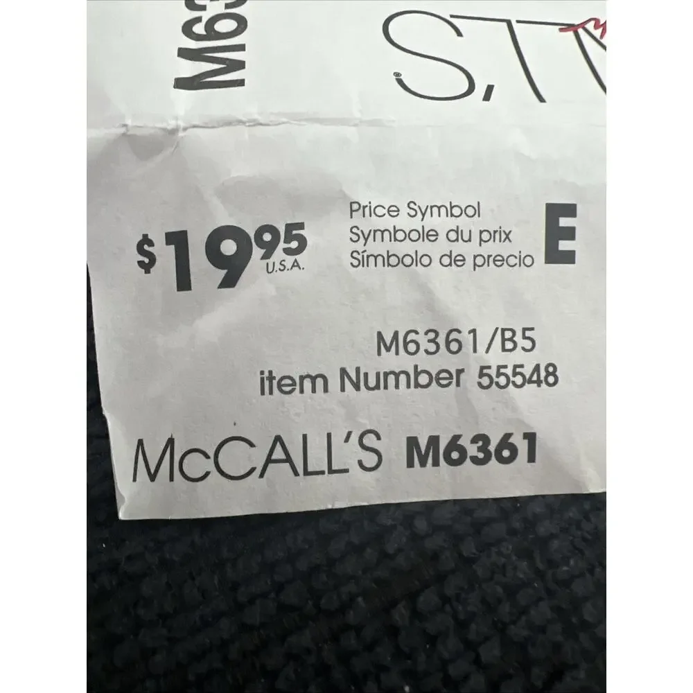 McCall's M6361 Sewing Pattern Misses' Pants Shorts Skirt Plus B5 8 - 16 Uncut